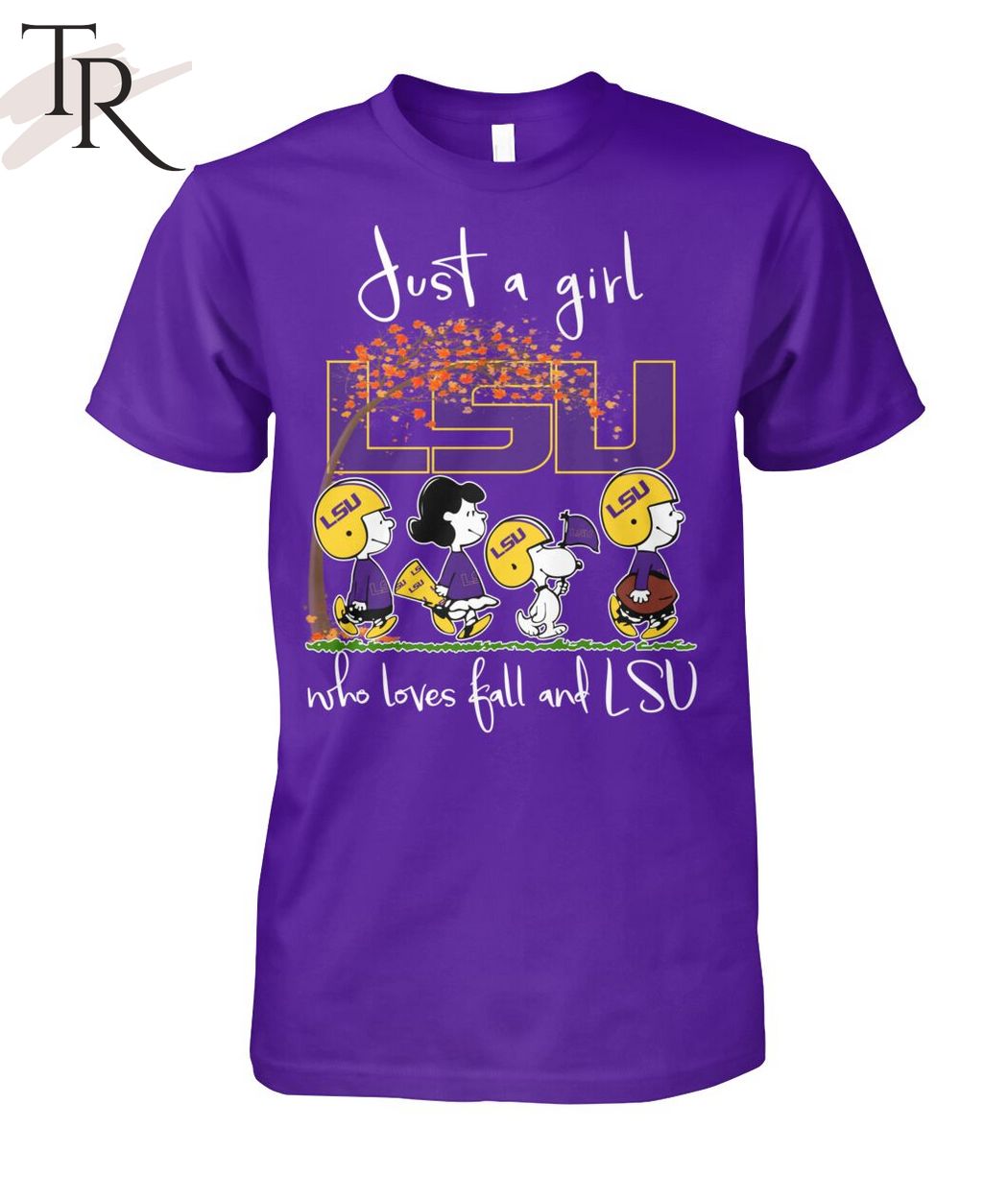 Just A Girl LSU Who Love Ball And LSU T-Shirt