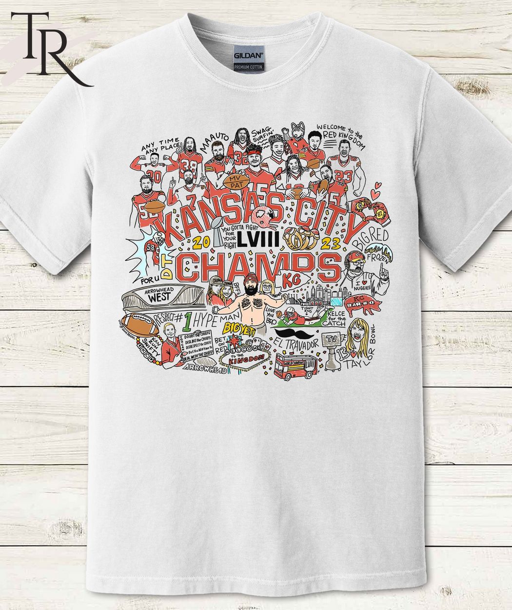 Kansas City Football 2023 Champions T-Shirt