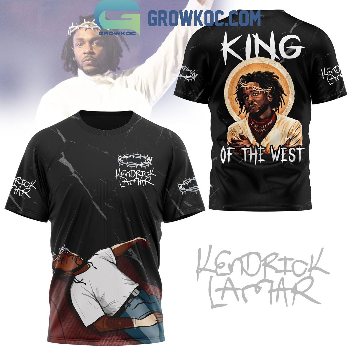 Kendrick Lamar King Of The West Fan Hoodie Shirts