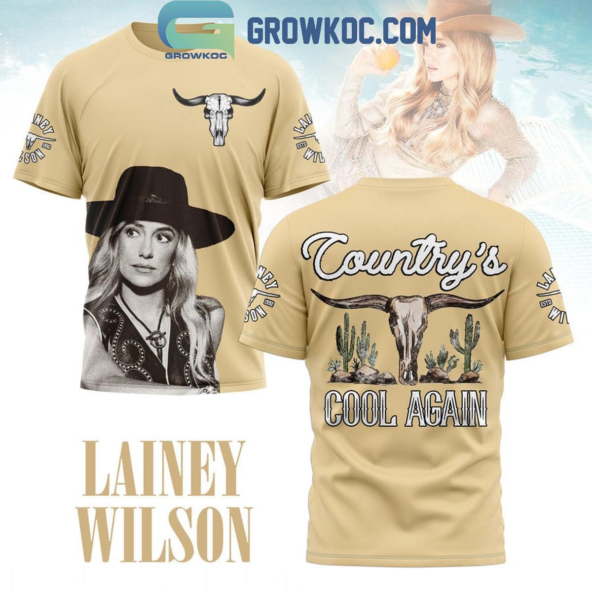 Lainey Wilson Country's Cool Again Fan Love Hoodie Shirts
