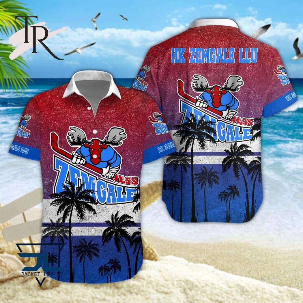 Liiga ja Mestis HK Zemgale LLU Hawaiian Shirt