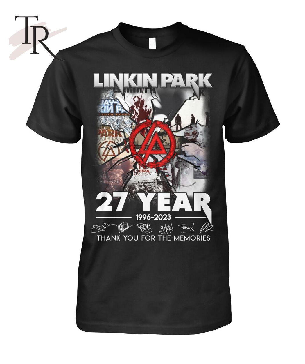 Linkin Park 27 Years 1966 - 2023 Thank You For The Memories T-Shirt