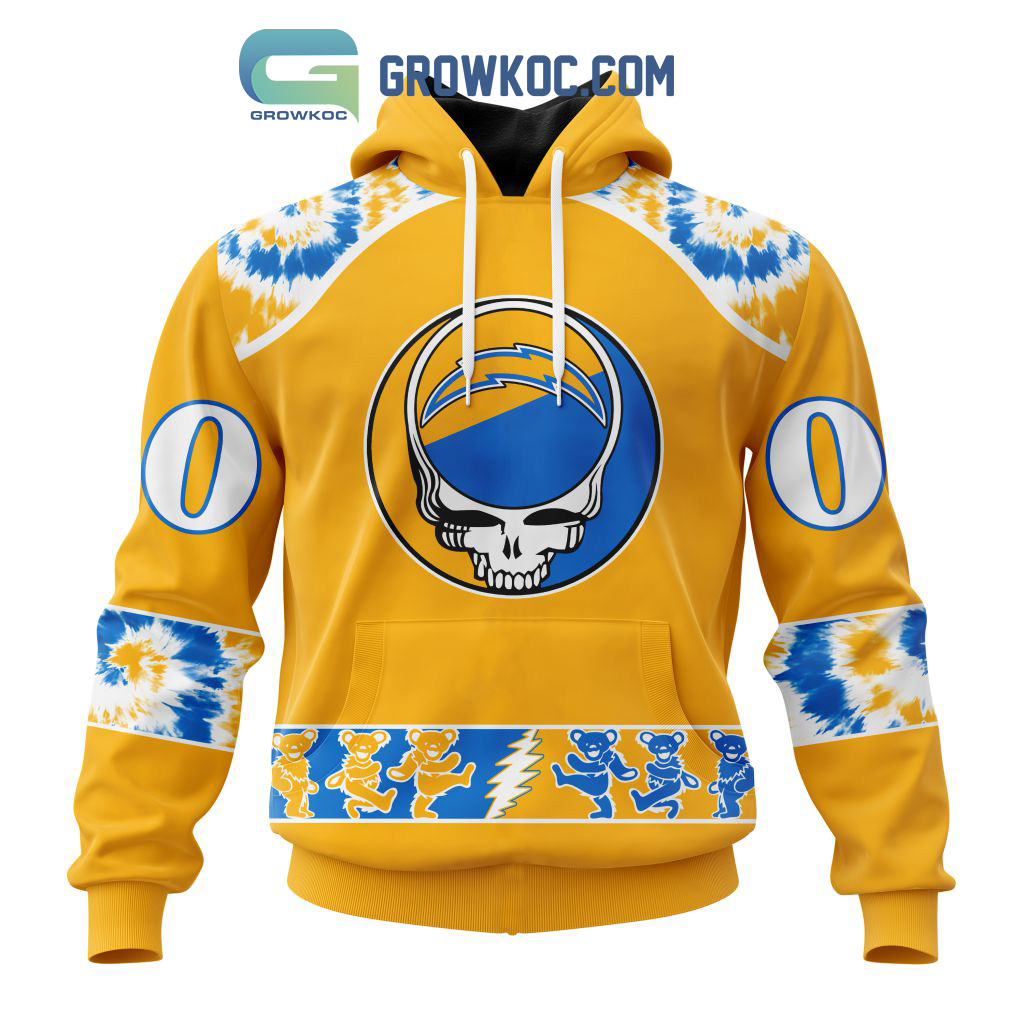 Los Angeles Chargers NFL Special Grateful Dead Personalized Hoodie T Shirt