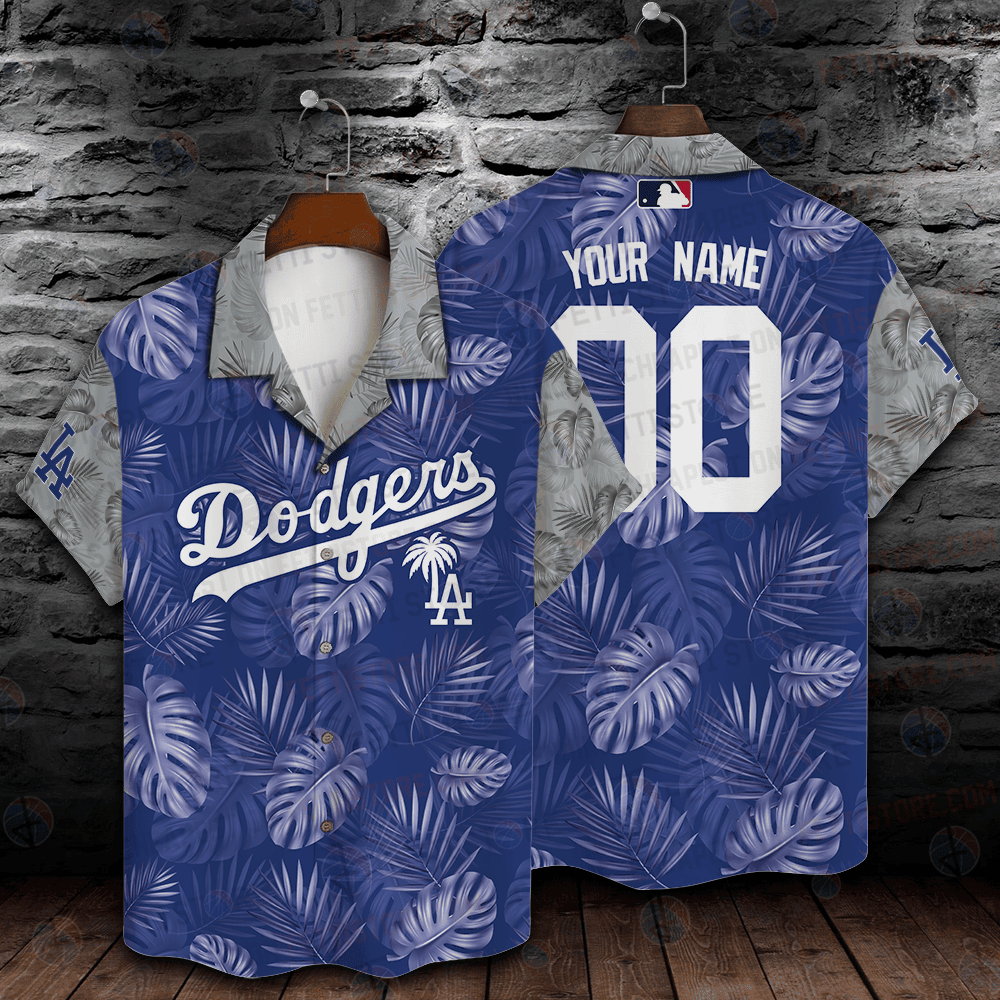 Los Angeles Dodgers Major League Baseball 3D Hawaiian Shirt SH1MLBV11