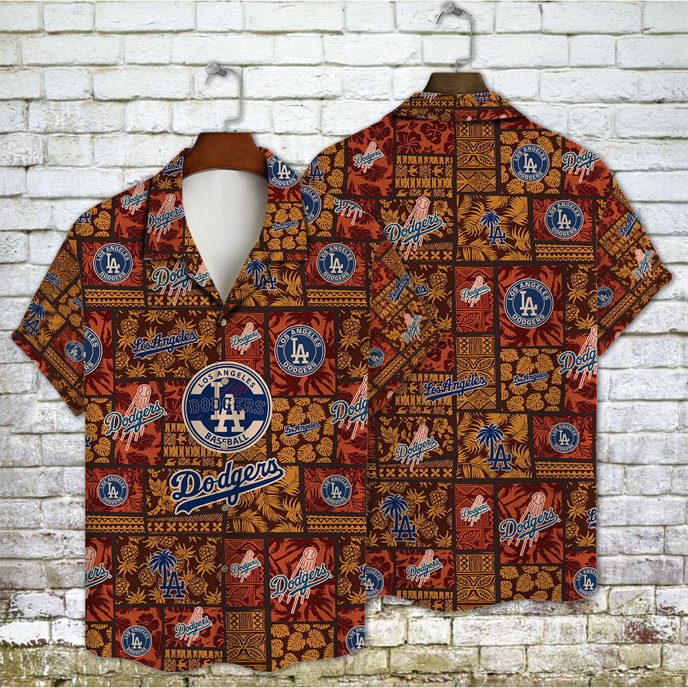 Los Angeles Dodgers Major League Baseball 3D Print Hawaiian Shirt SH1ML V10
