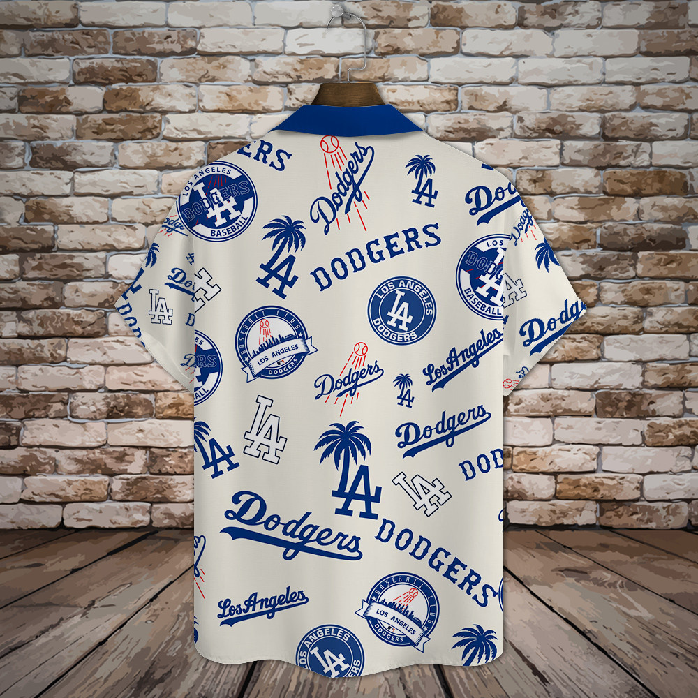 Los Angeles Dodgers Major League Baseball 3D Print Hawaiian Shirt SH1ML V12
