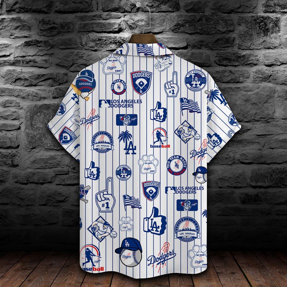 Los Angeles Dodgers Major League Baseball 3D Print Hawaiian Shirt SH1ML V2
