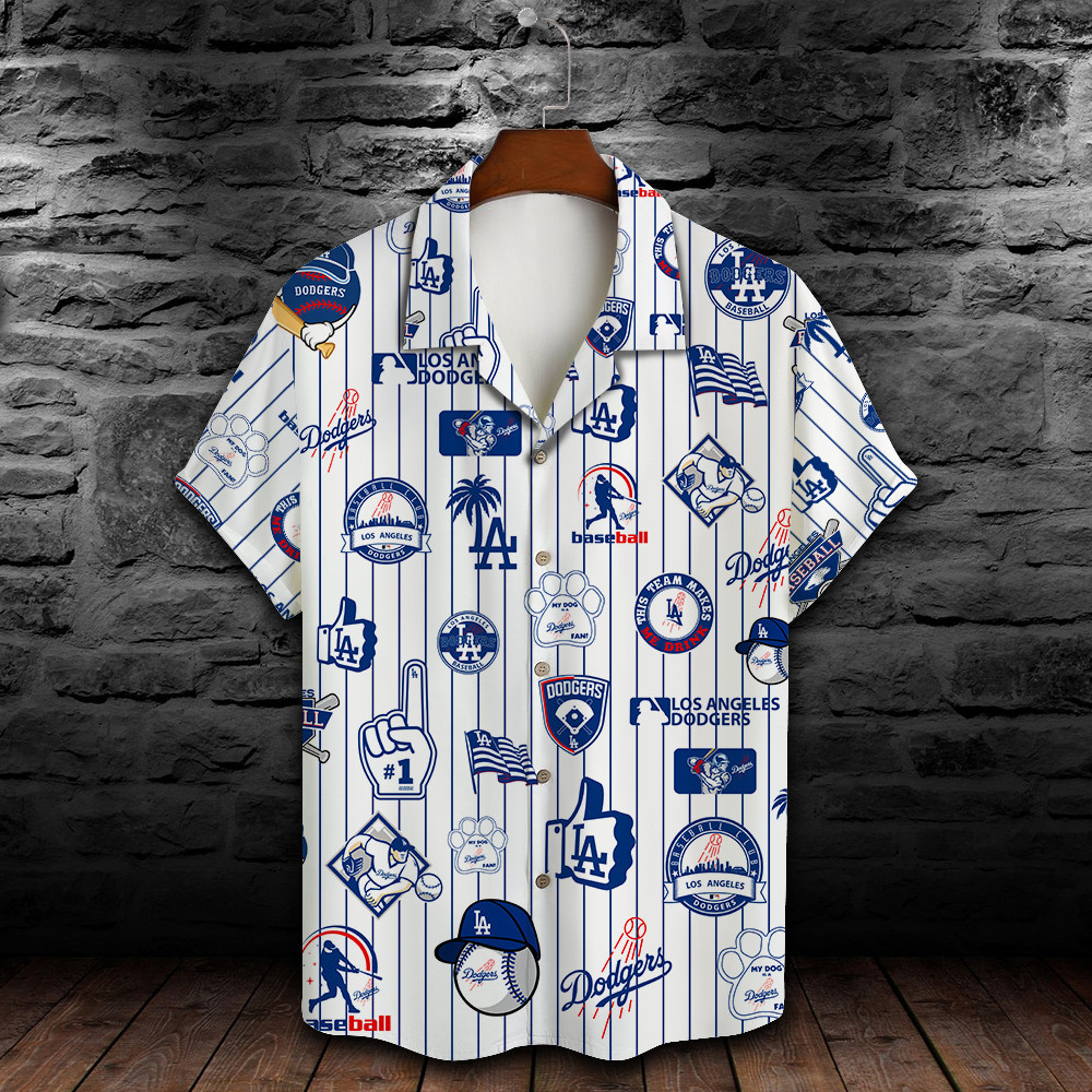 Los Angeles Dodgers Major League Baseball 3D Print Hawaiian Shirt SH1ML V2