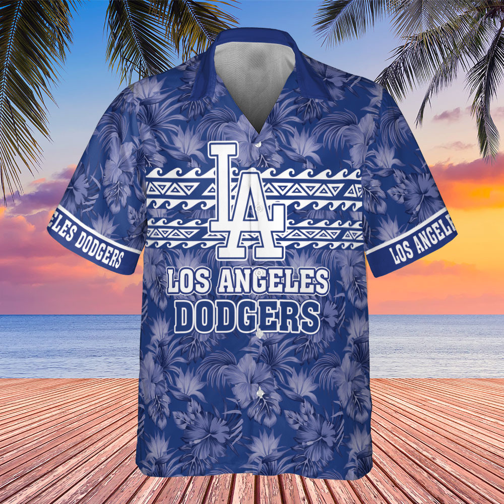 Los Angeles Dodgers Major League Baseball 3D Print Hawaiian Shirt SH1ML V4