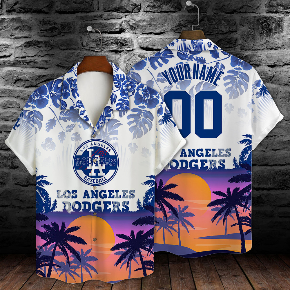 Los Angeles Dodgers Major League Baseball 3D Print Hawaiian Shirt SH1ML V9