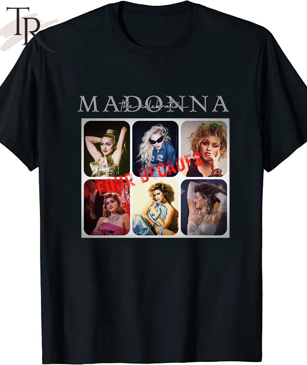 Madonna The Celebration Four Decades T-Shirt