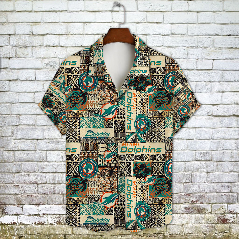 Miami Dolphins - National Football League 2023 AOP Hawaiian Shirt V17