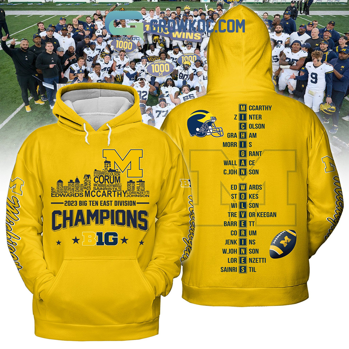 Michigan Wolverines Perfect Season 2023 Champions Hoodie T Shirt