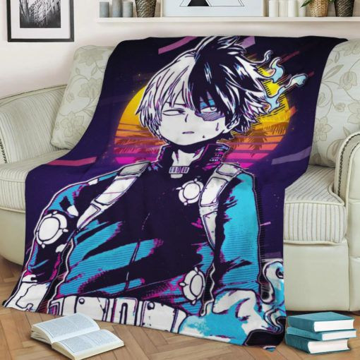 My Hero Academia Anime Japan Best Seller Fleece Blanket Gift For Fan, Premium Comfy Sofa Throw Blanket Gift H99