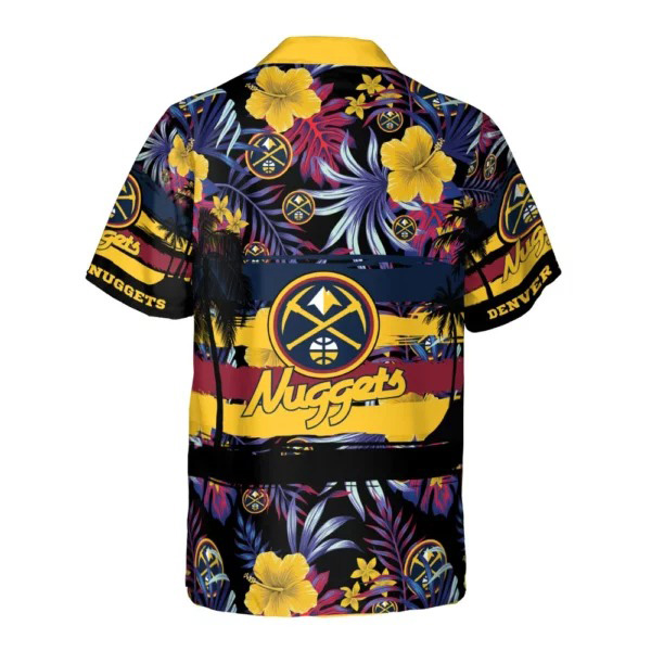 NBA Champs Denver Nuggets Flowers Hawaiian Shirt