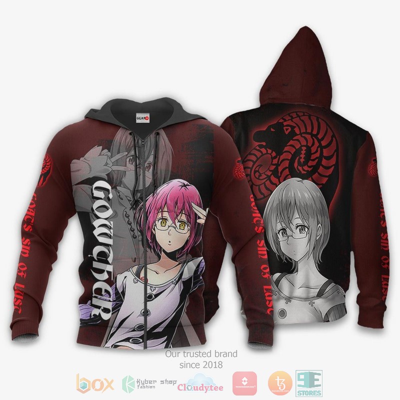 NEW Goat’s Sin of Lust Gowther Seven Deadly Sins Anime Full Printed 3D Sweater, Hoodie