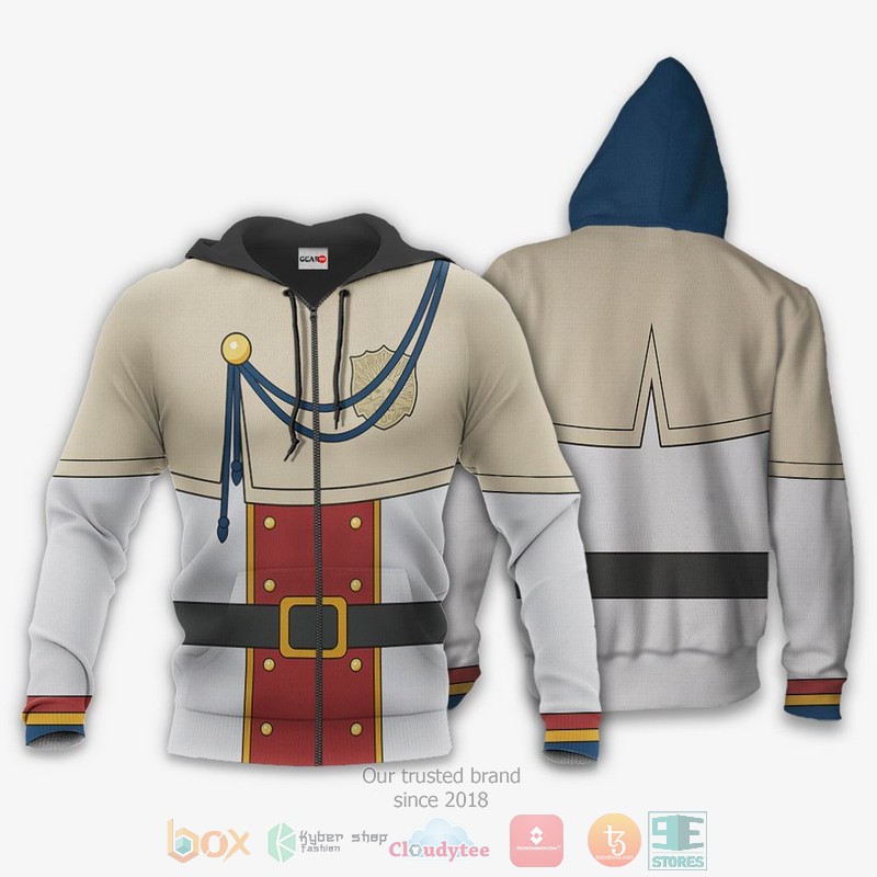 NEW Golden Dawn Uniform Black Clover Anime Full Printed 3D Sweater, Hoodie