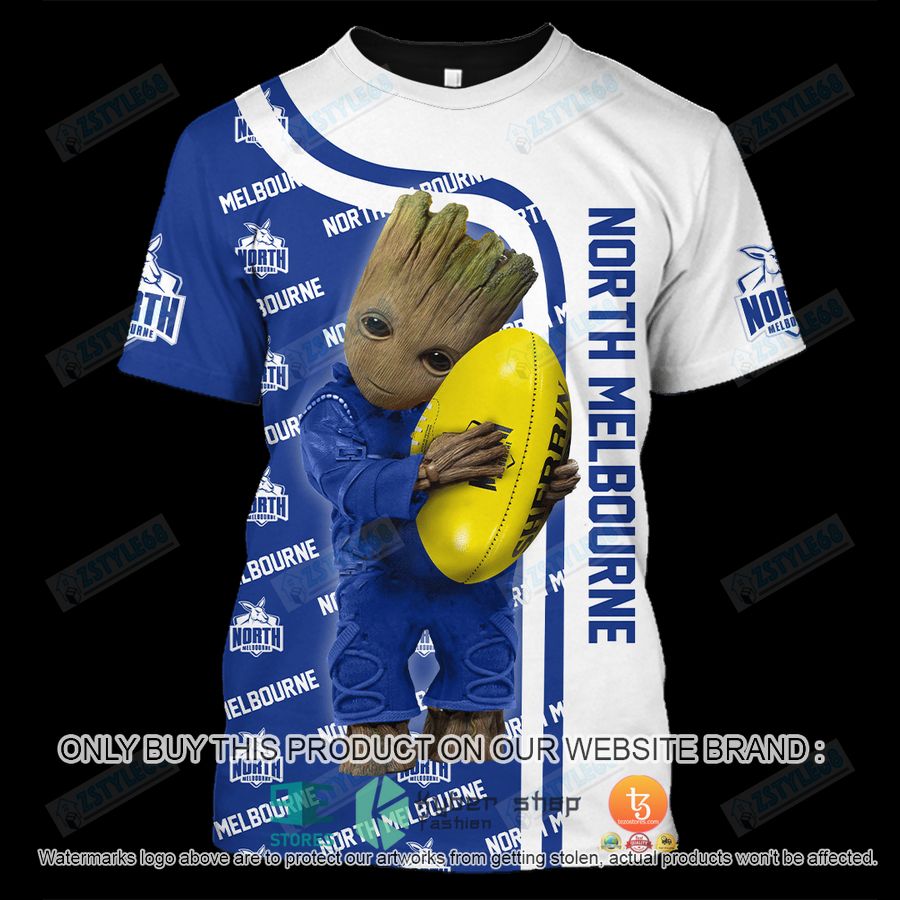 NEW Groot North Melbourne Football Club Hoodie, Shirt