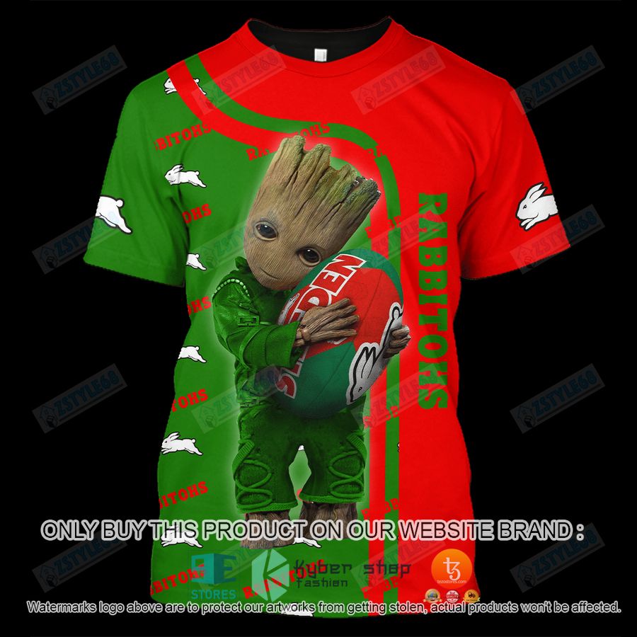 NEW Groot South Sydney Rabbitohss Hoodie, Shirt