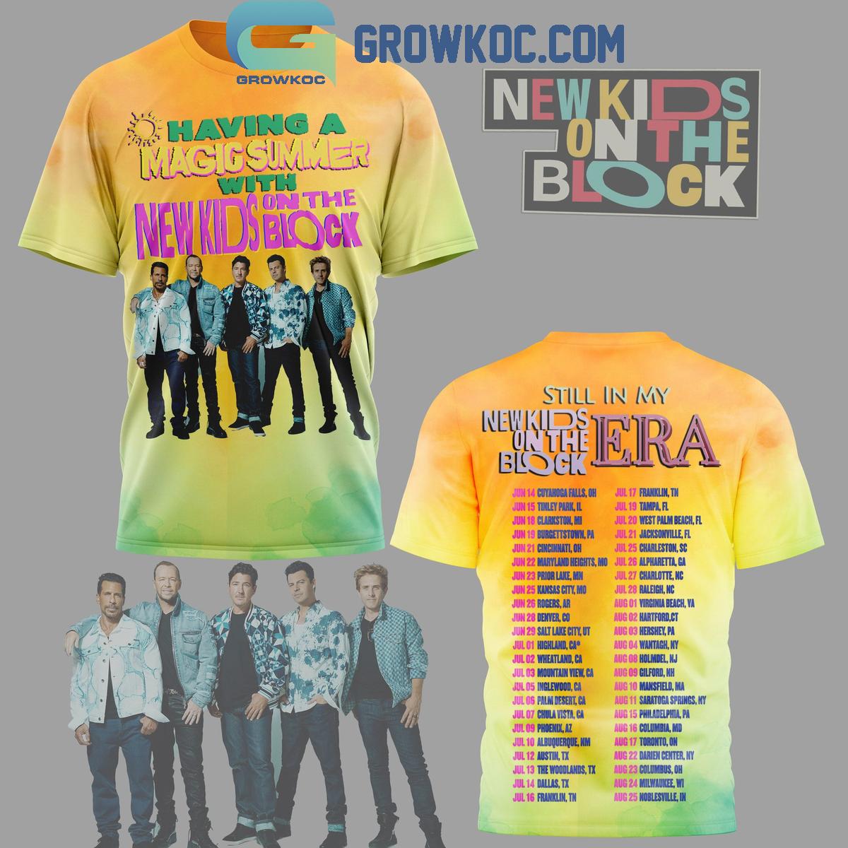 New Kids In The Block Still In My Era 2024 Schedule Hoodie Shirts