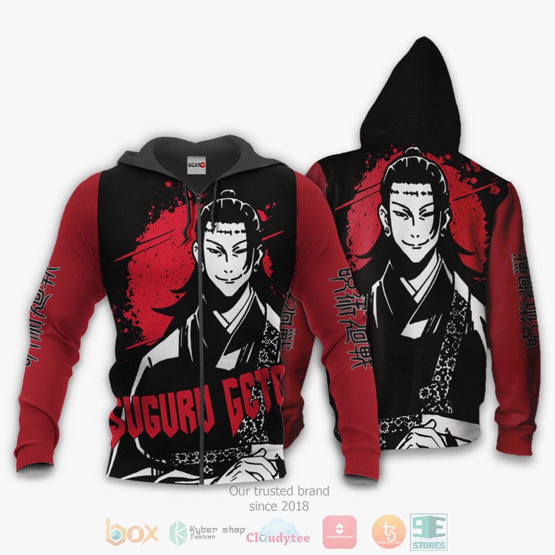 NEW Suguru Geto Jujutsu Kaisen Anime Monochrome Full Printed 3D Sweater, Hoodie