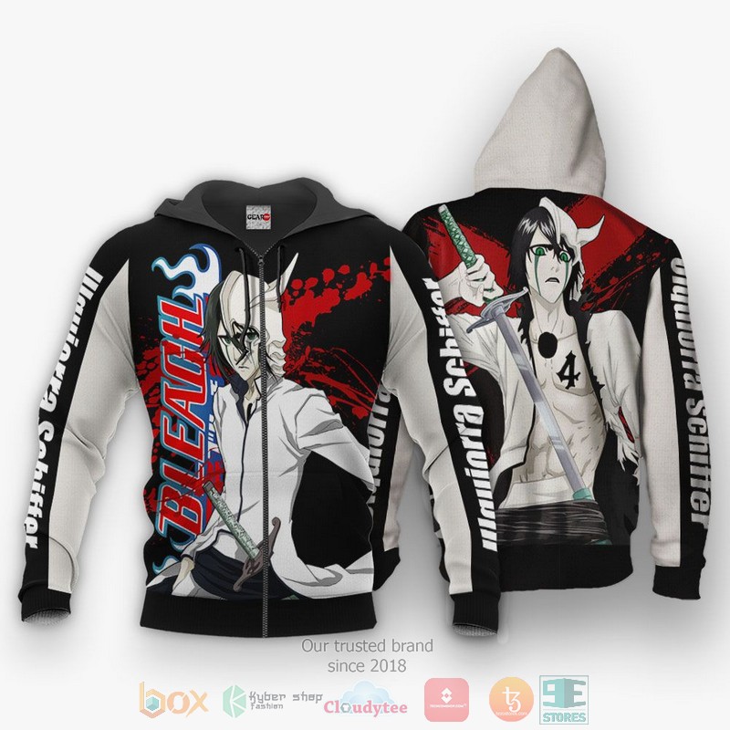 NEW Ulquiorra Schiffer Bleach Anime Full Printed 3D Sweater, Hoodie
