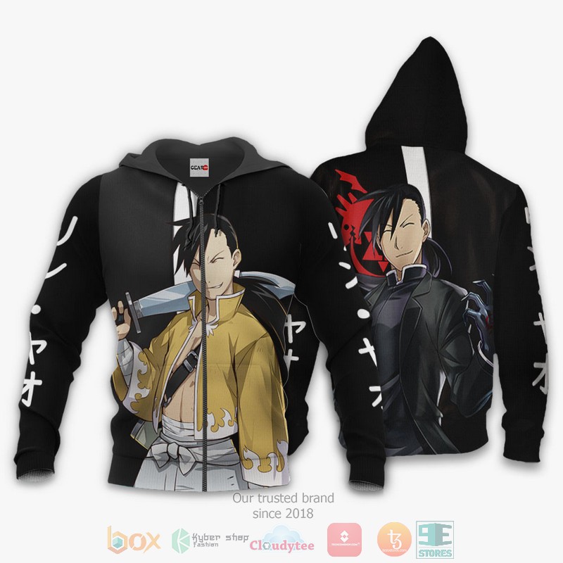 NEW Yao Ling Fullmetal Alchemist Anime Manga Style Full Printed 3D Sweater, Hoodie