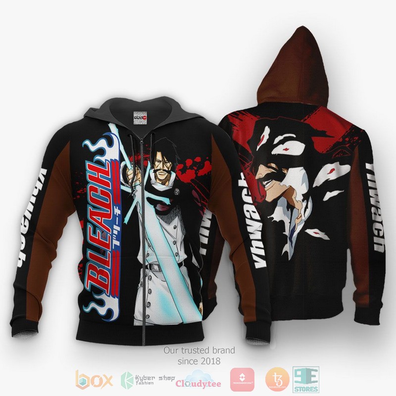 NEW Yhwach Bleach Anime Full Printed 3D Sweater, Hoodie