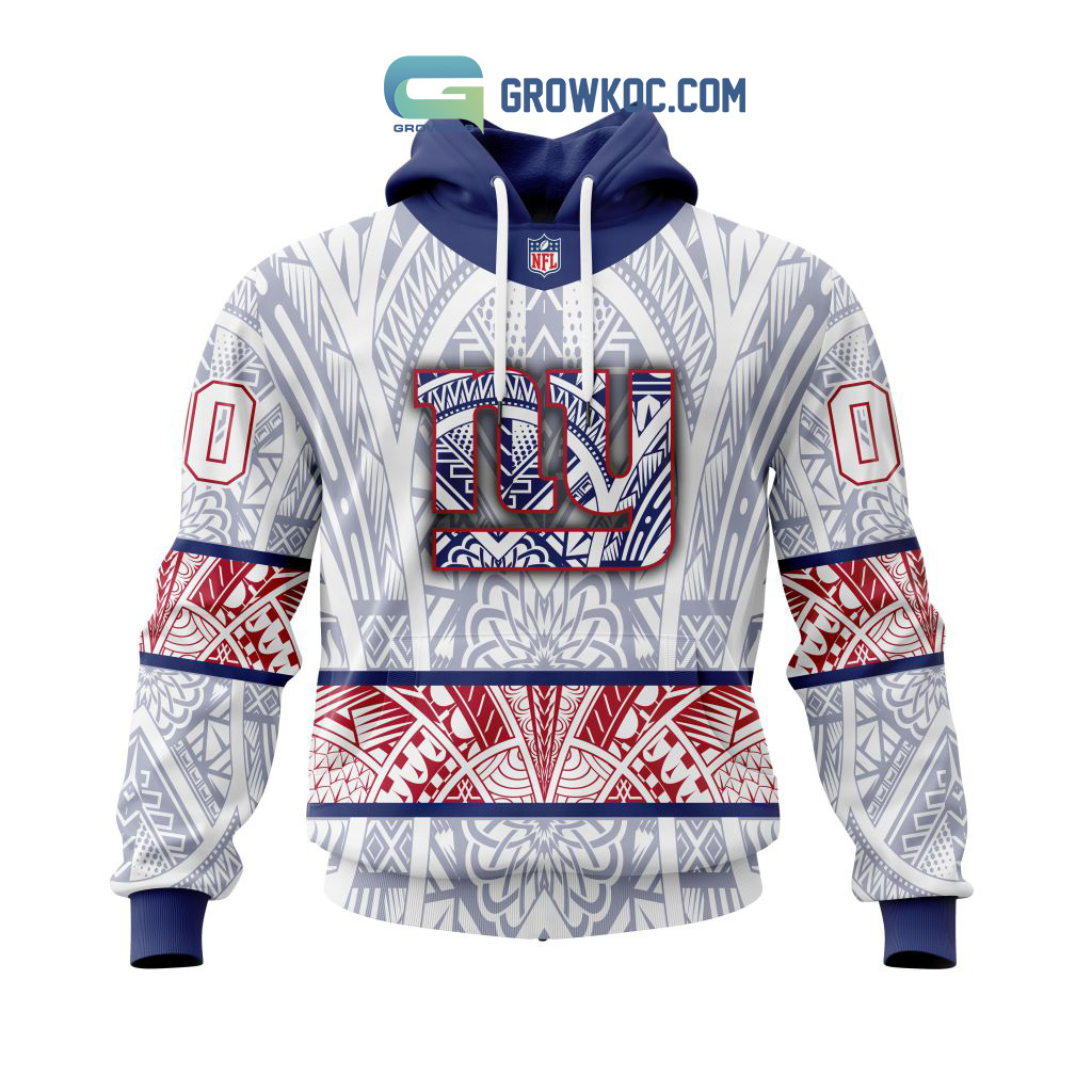 New York Giants NFL Special Native With Samoa Culture Hoodie T Shirt