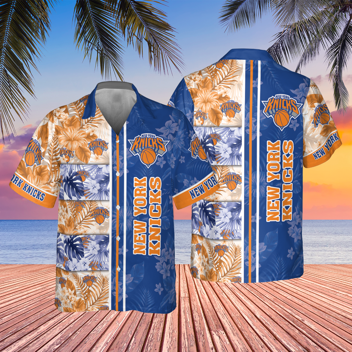 New York Knicks National Basketball Association 2023 AOP Hawaiian Shirt SH1