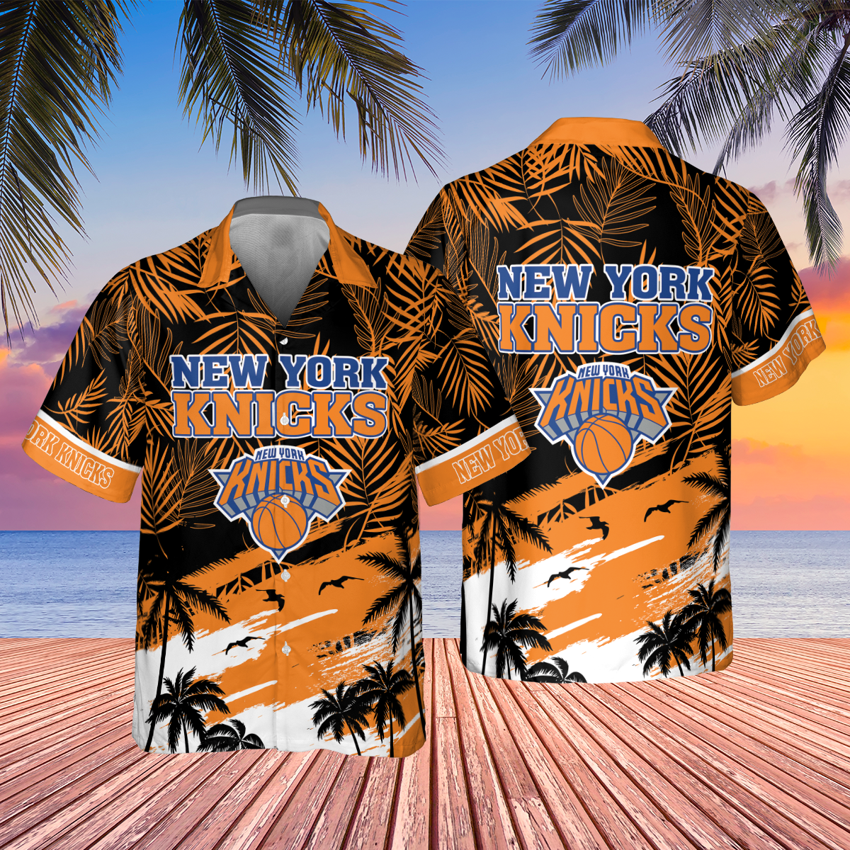 New York Knicks National Basketball Association 2023 AOP Hawaiian Shirt SH1