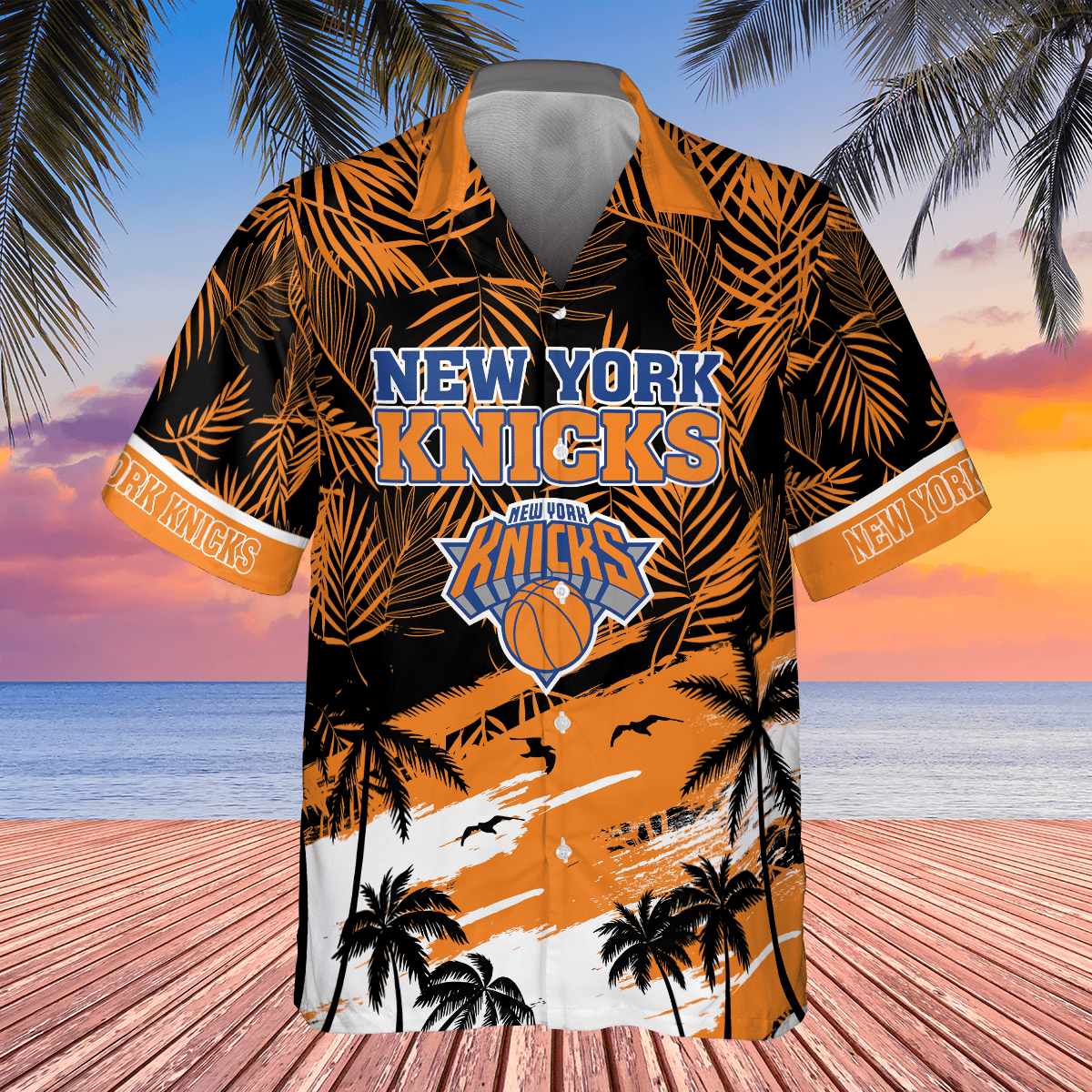 New York Knicks National Basketball Association 2023 AOP Hawaiian Shirt SH1