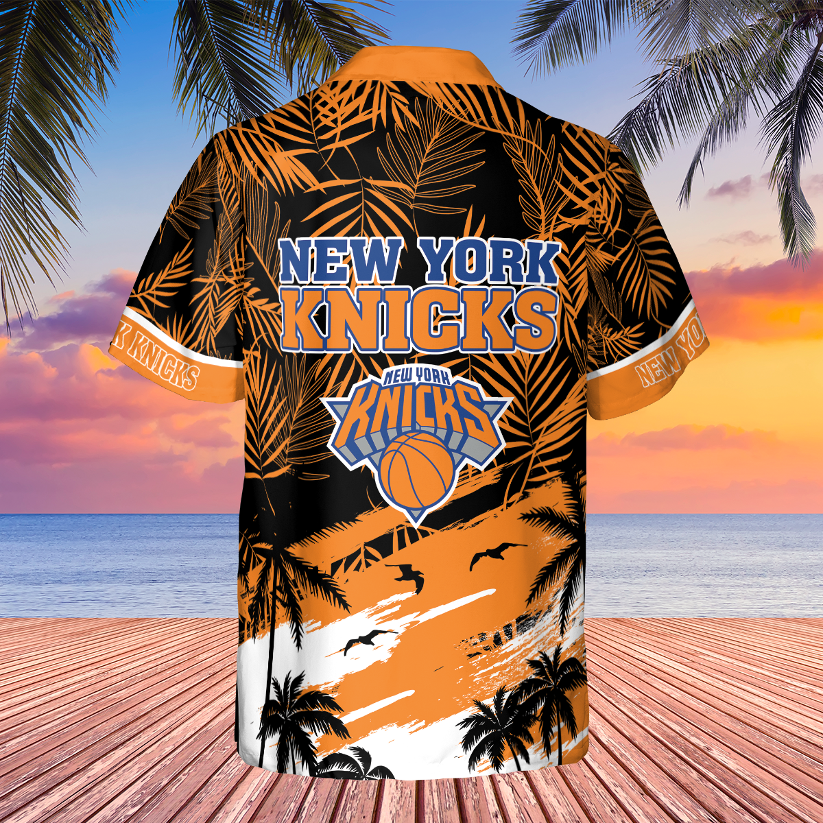 New York Knicks National Basketball Association 2023 AOP Hawaiian Shirt SH1