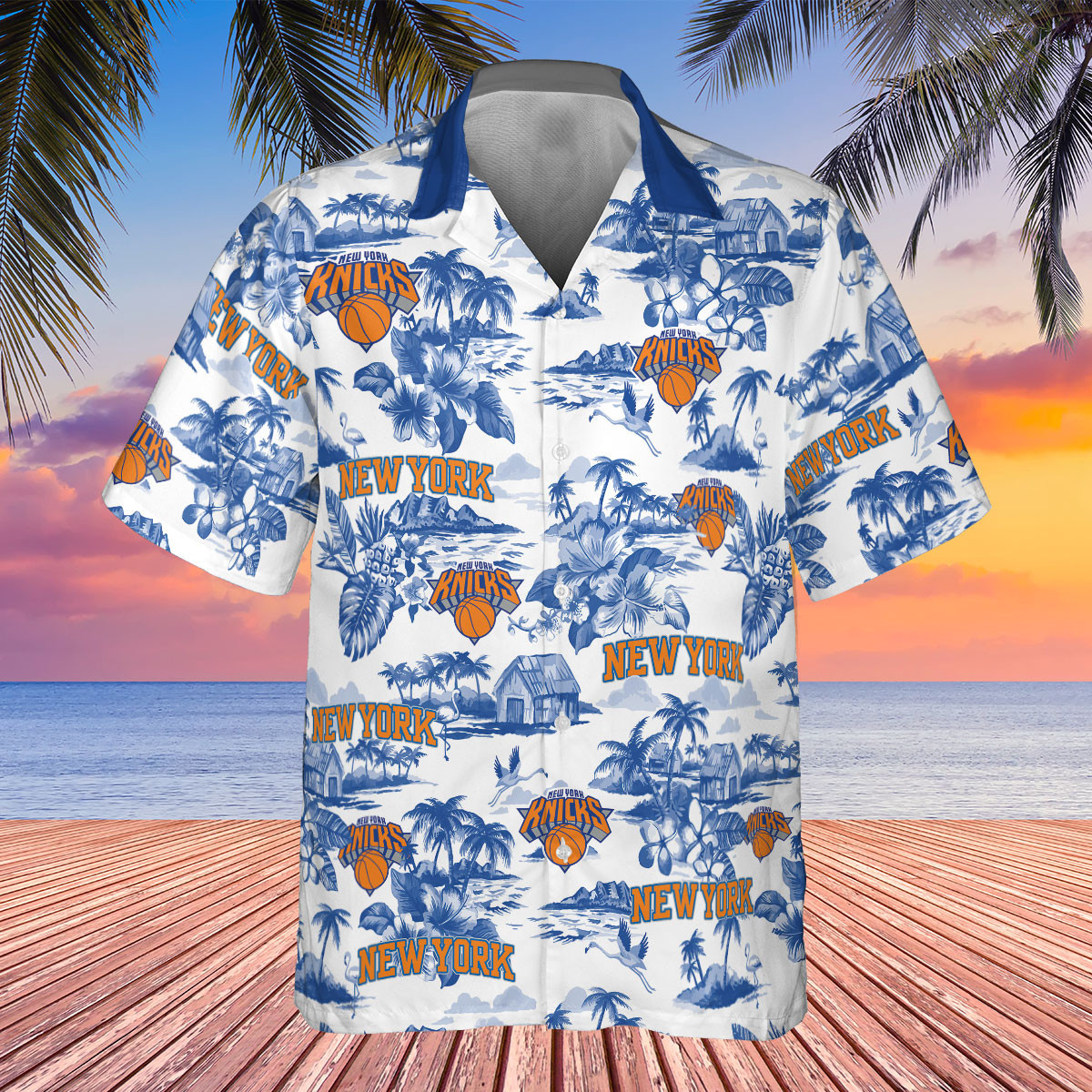 New York Knicks - National Basketball Association 2023 AOP Hawaiian Shirt V38