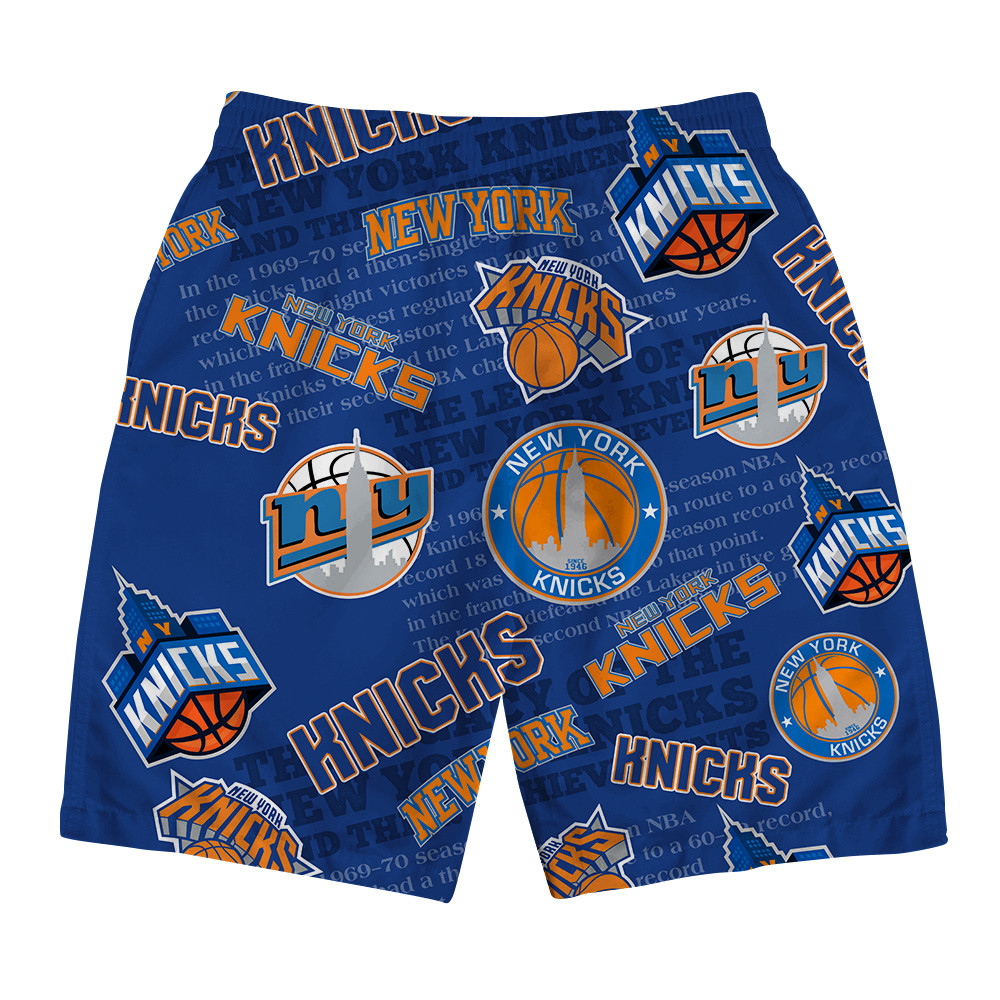 New York Knicks - NBA Team Logo Basketball Stars Pattern Hawaiian Set