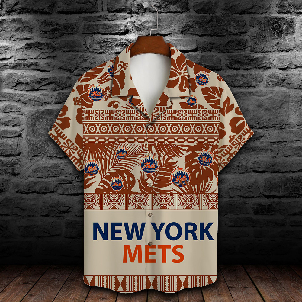 New York Mets - Major League Baseball 2024 AOP Hawaiian Shirt V114