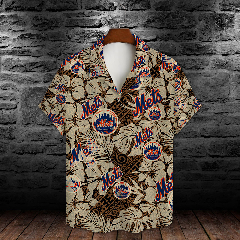 New York Mets - Major League Baseball 2024 AOP Hawaiian Shirt V134