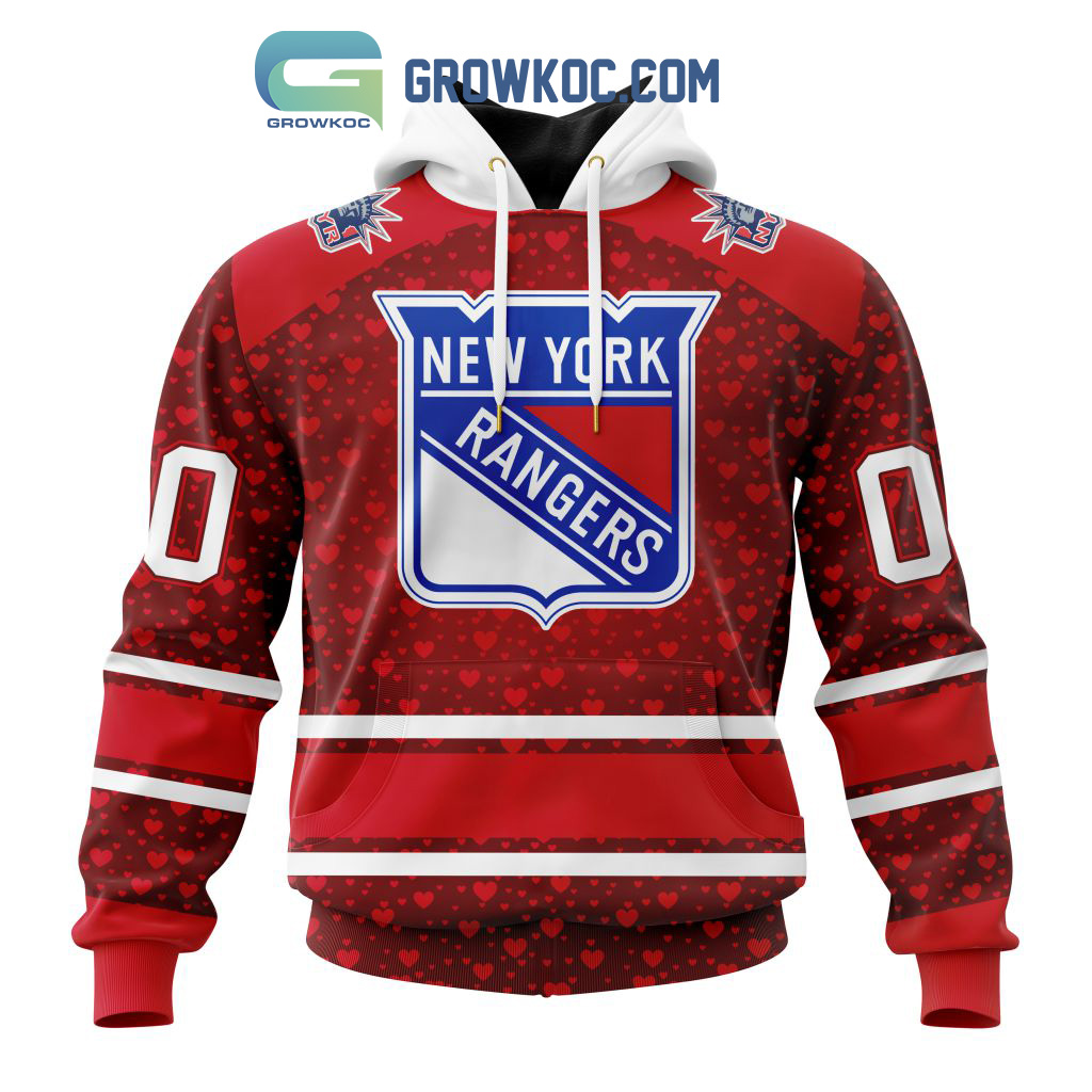 New York Rangers Valentines Day Fan Hoodie Shirts