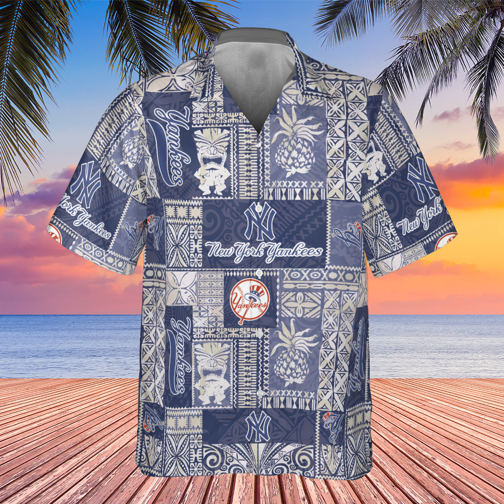 New York Yankees - Major League Baseball 2024 AOP Hawaiian Shirt V2