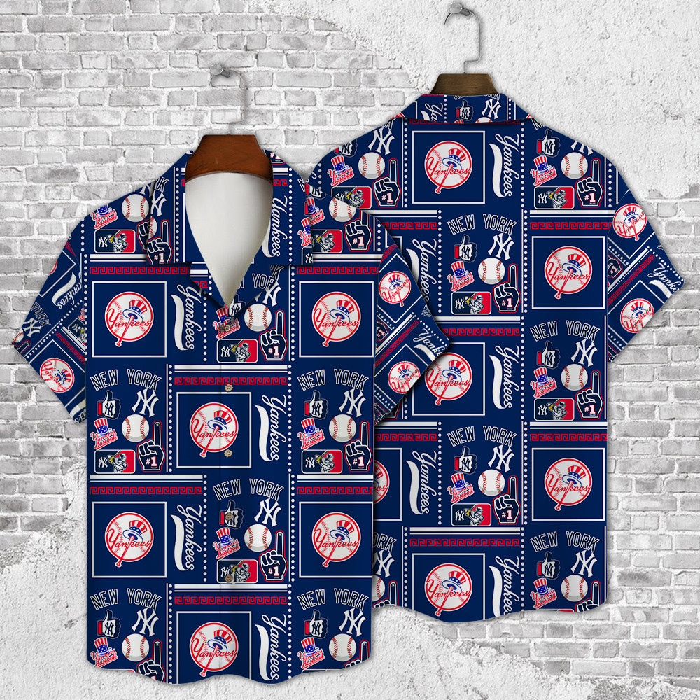 New York Yankees Major League Baseball 3D Print Hawaiian Shirt SH1ML