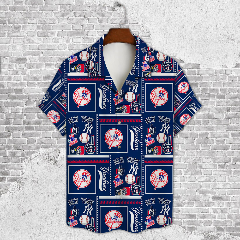 New York Yankees Major League Baseball 3D Print Hawaiian Shirt SH1ML