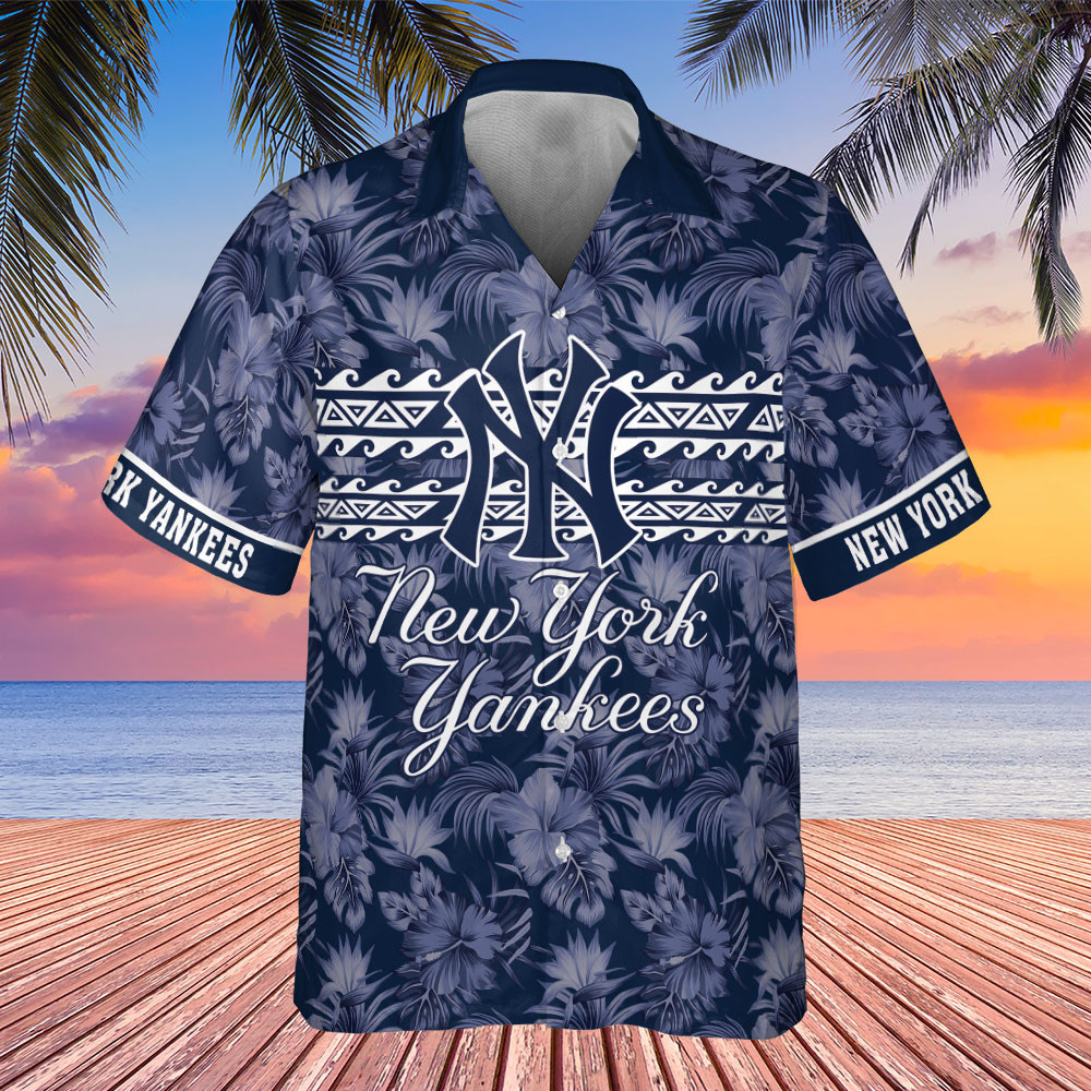New York Yankees Major League Baseball 3D Print Hawaiian Shirt SH1ML V4