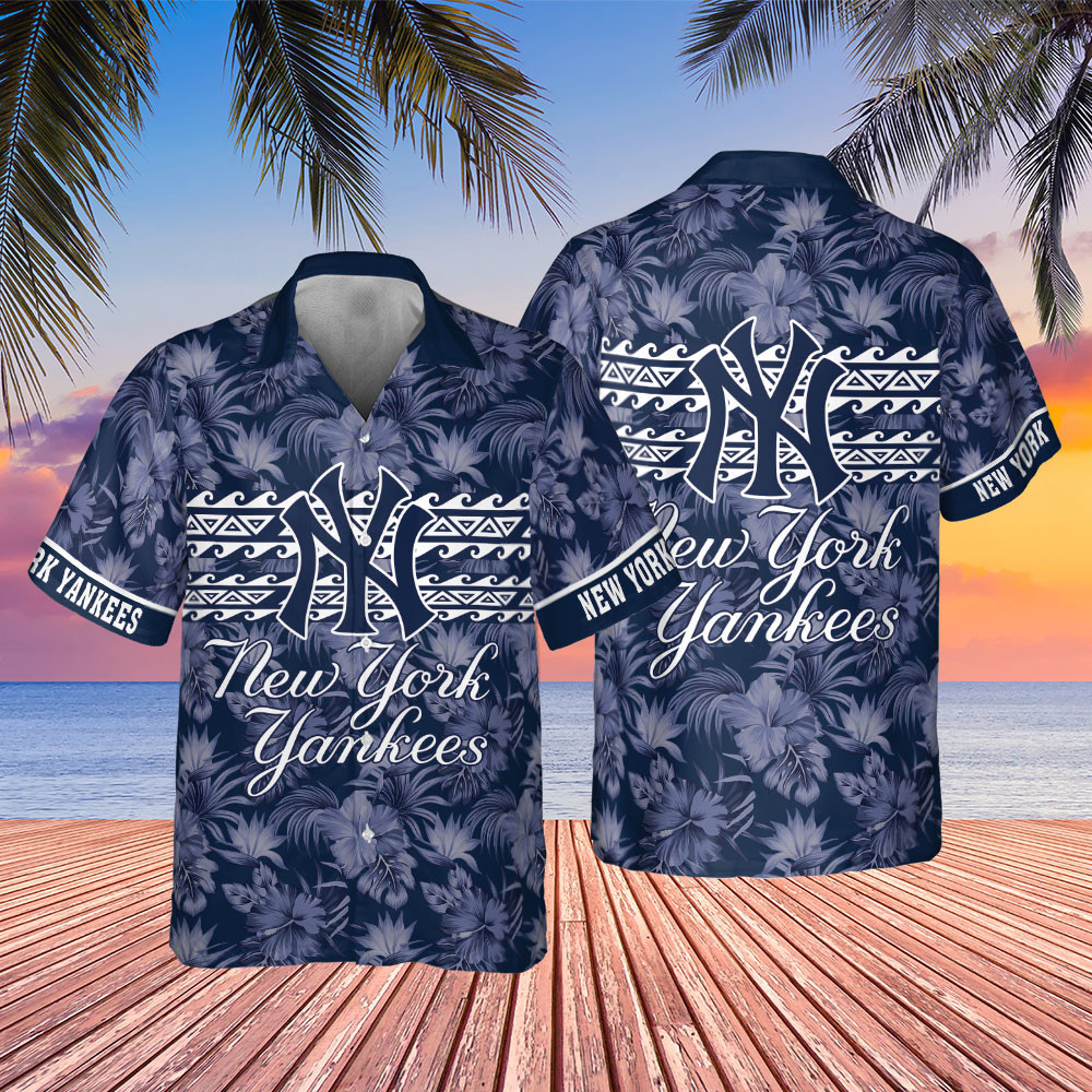 New York Yankees Major League Baseball 3D Print Hawaiian Shirt SH1ML V4