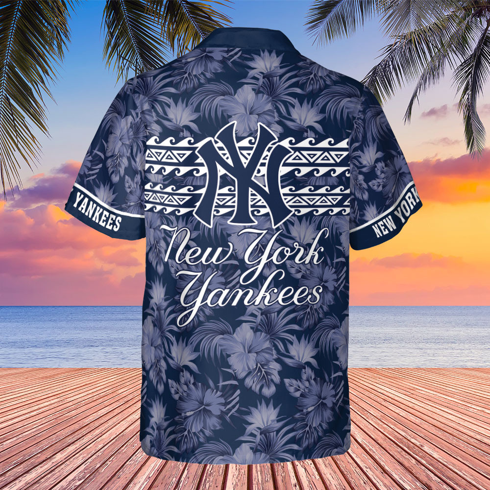 New York Yankees Major League Baseball 3D Print Hawaiian Shirt SH1ML V4