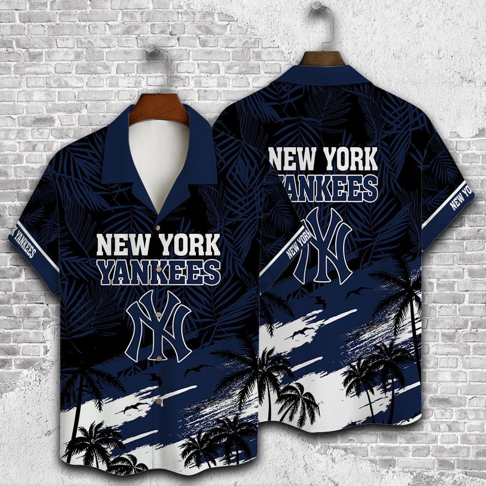 New York Yankees Major League Baseball 3D Print Hawaiian Shirt SH1ML V5