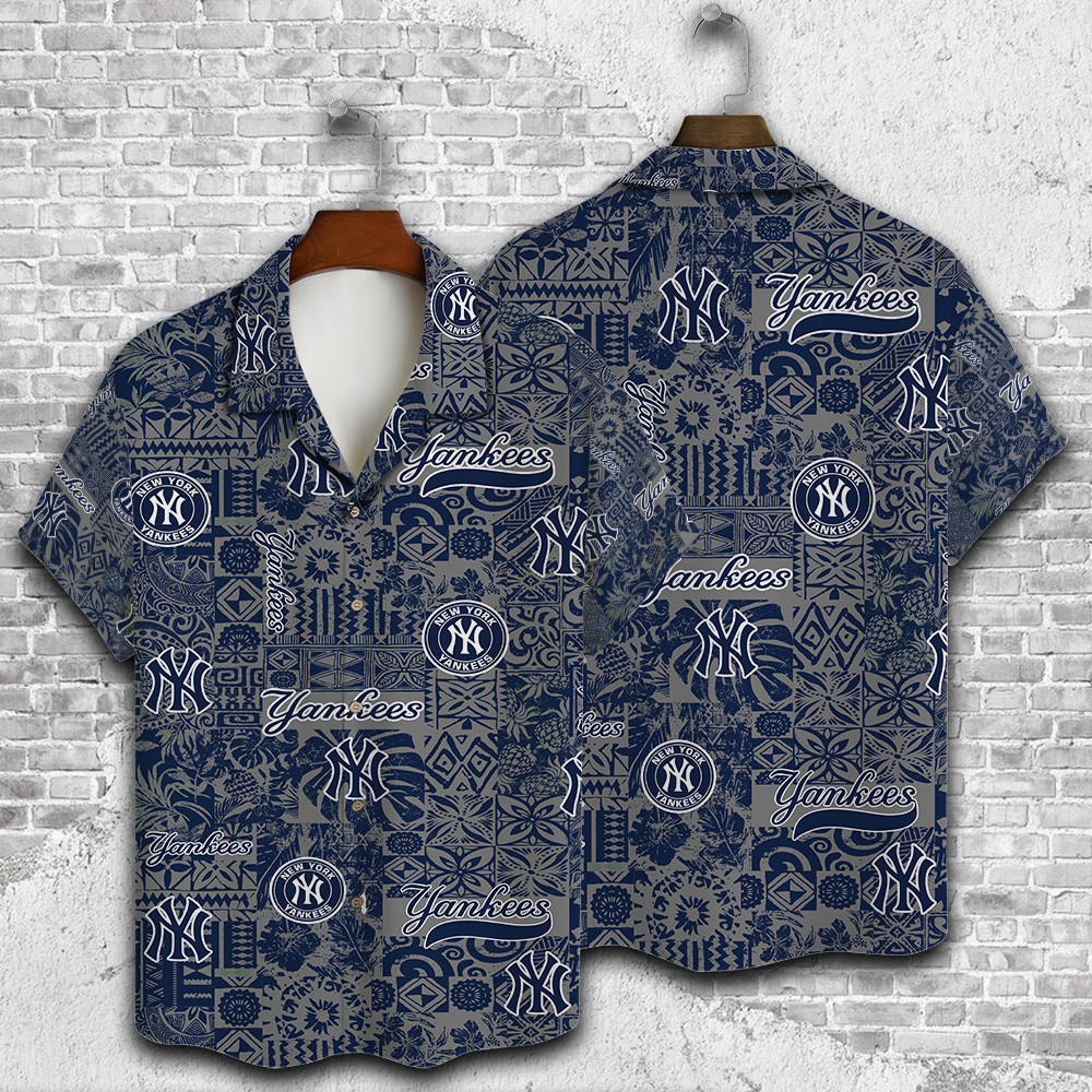 New York Yankees Major League Baseball 3D Print Hawaiian Shirt SH1ML V7