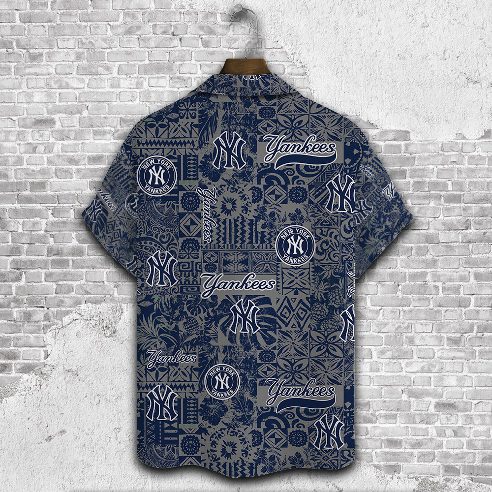 New York Yankees Major League Baseball 3D Print Hawaiian Shirt SH1ML V7