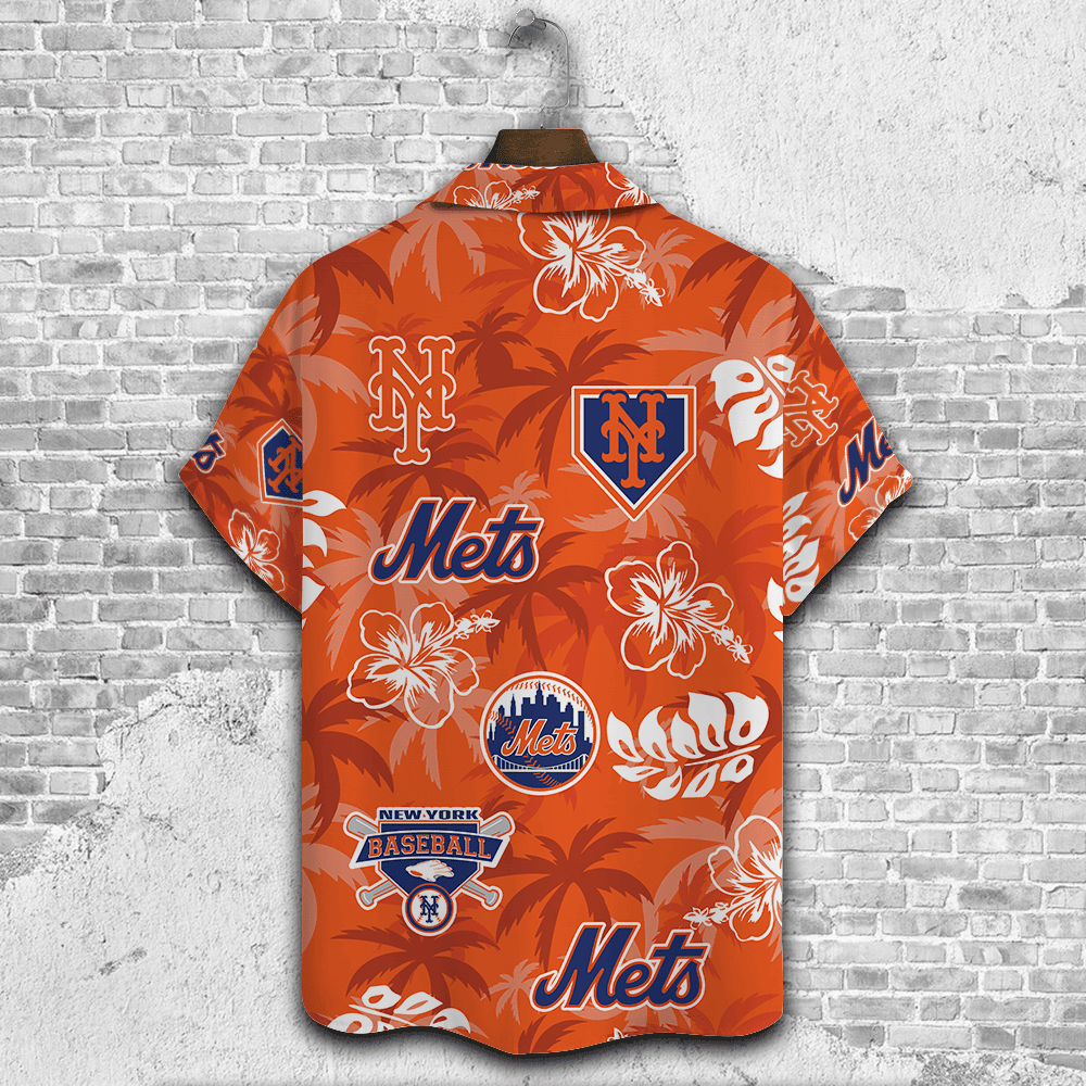 Newyork Mets Major League Baseball 3D Print Hawaiian Shirt SH1ML V11