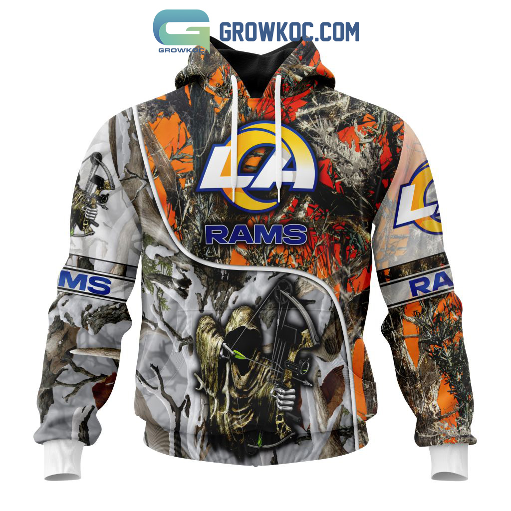 NFL Los Angeles Rams Special Fall And Winter Bow Hunting Personalized Hoodie T Shirt