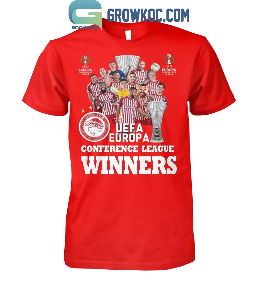 Olympiacos FC UEFA Europa Conference League Winner T-Shirt